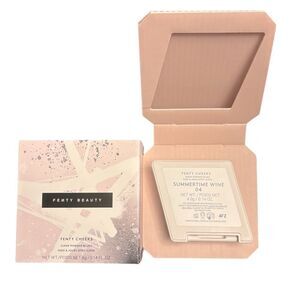 Fenty Beauty Fenty Cheeks Freestyle Cream Blush Summertime Wine, Full Size New